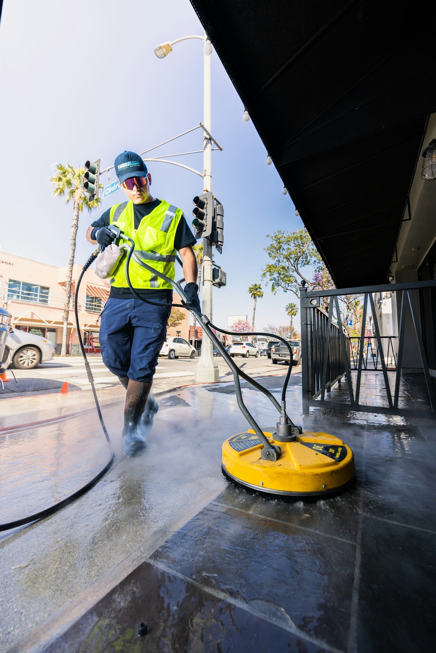 Power washing